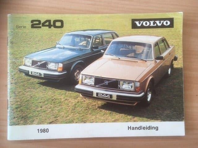 Volvo 240 Serie    Handleiding    1980     NL, Auto diversen, Handleidingen en Instructieboekjes, Ophalen of Verzenden