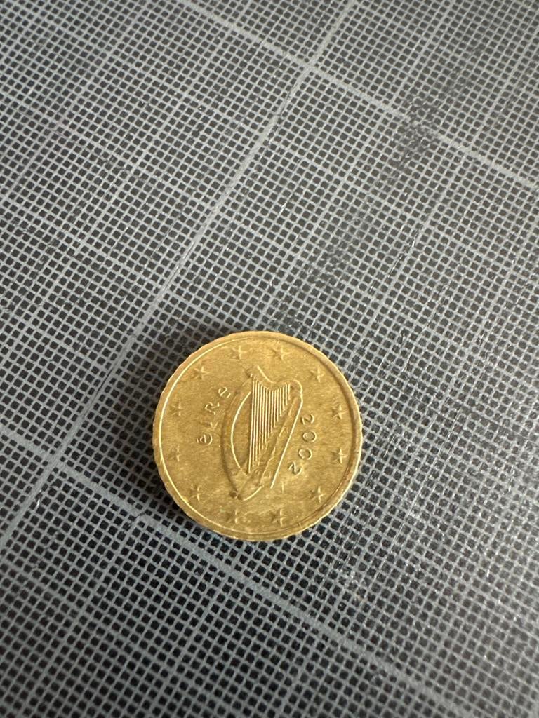 Ierse 10 eurocent munt 2002, Ophalen of Verzenden, Ierland, 10 cent, Losse munt