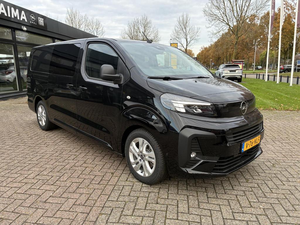 Opel Vivaro Electric L3 75 kWh DC | Navigatie | Winterpakket, Auto's, Bestelauto's, 136 pk, Zwart, Zwart, Opel