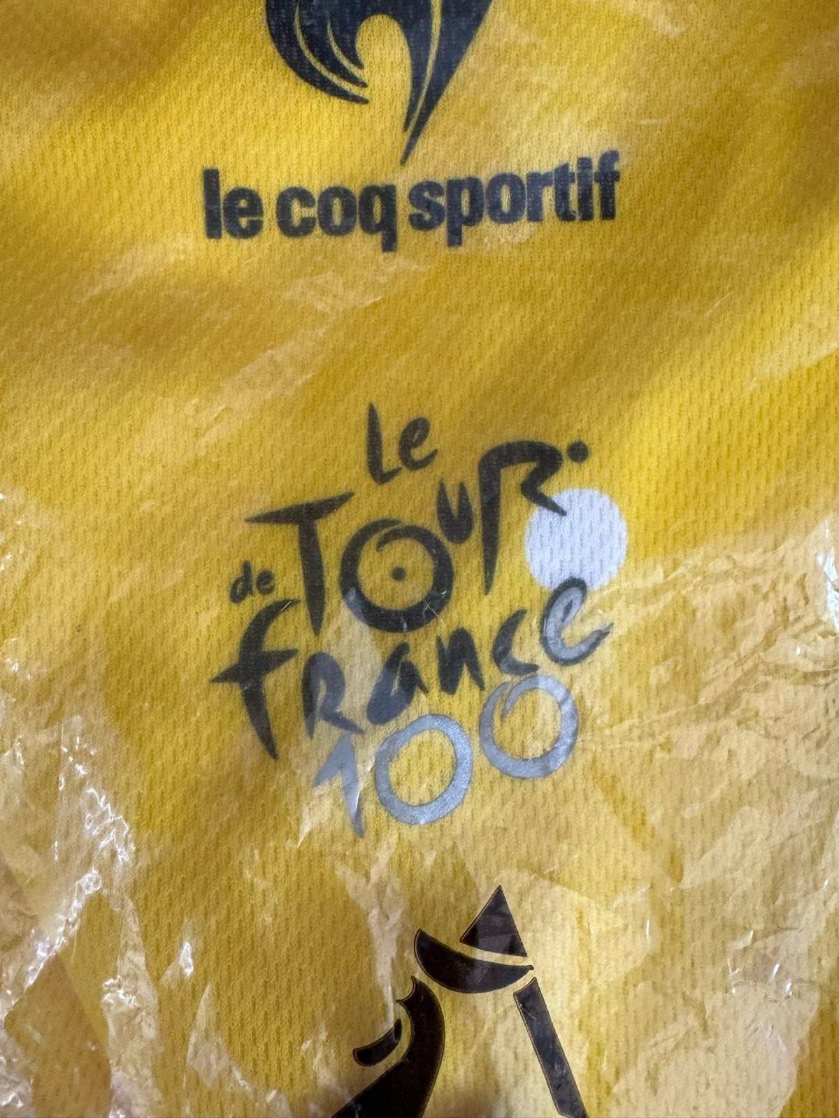 Le Coq Sportif Tour de France 100 Gele Trui Maillot L, Ophalen of Verzenden, Nieuw, Buitenlandse clubs, Shirt