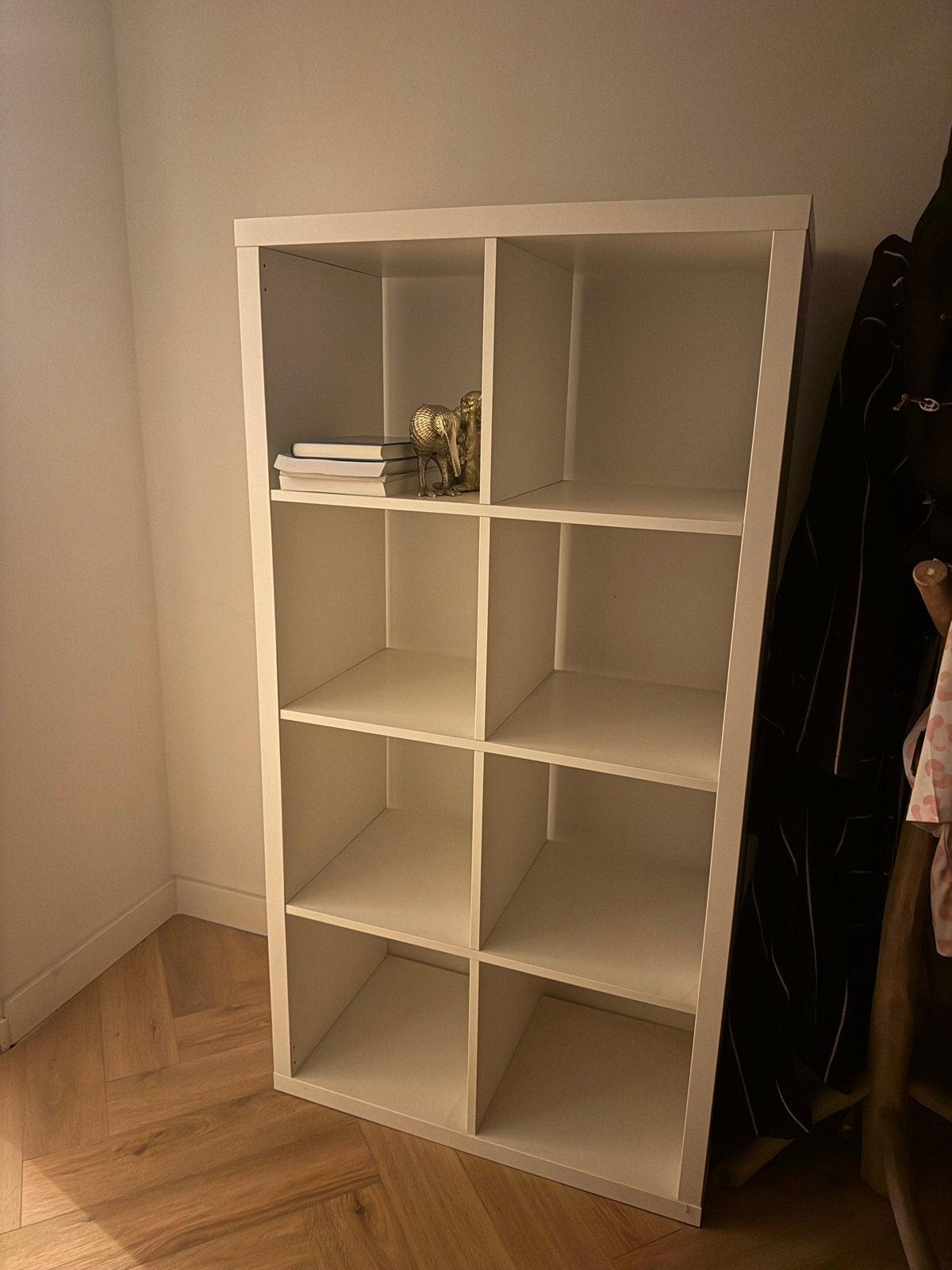IKEA Kallax kast met 8 vakken - Wit, Huis en Inrichting, Ophalen, Met plank(en), Gebruikt, 100 tot 150 cm