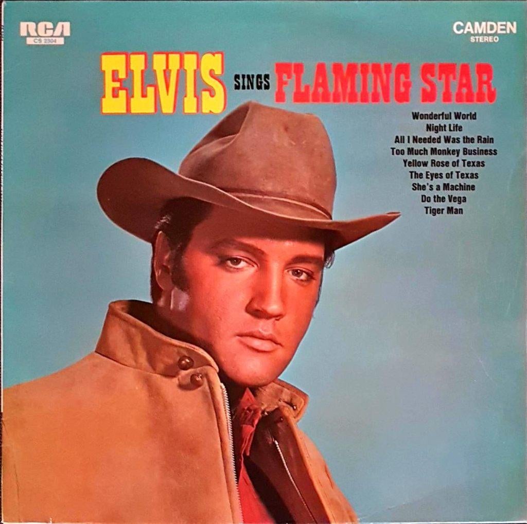 Elvis Presley – Elvis Sings Flaming Star LP, Ophalen of Verzenden, Zo goed als nieuw, 12 inch