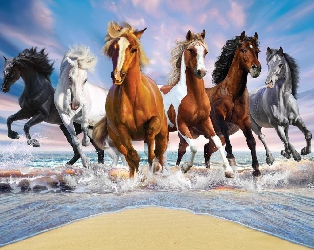 Paarden Poster Behang - Walltastic - Van 75 voor 49!, Ophalen of Verzenden, 5 tot 10 m², Nvt, Nvt