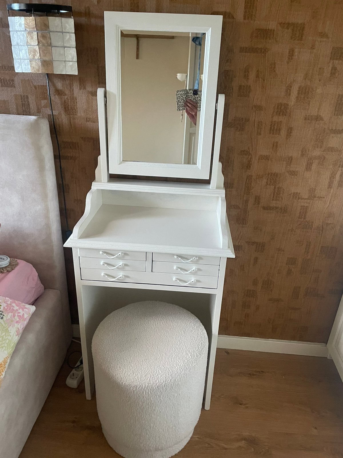 Make up tafel met lades, Huis en Inrichting, Tafels | Kaptafels, Ophalen, Gebruikt, 50 tot 100 cm, Minder dan 100 cm