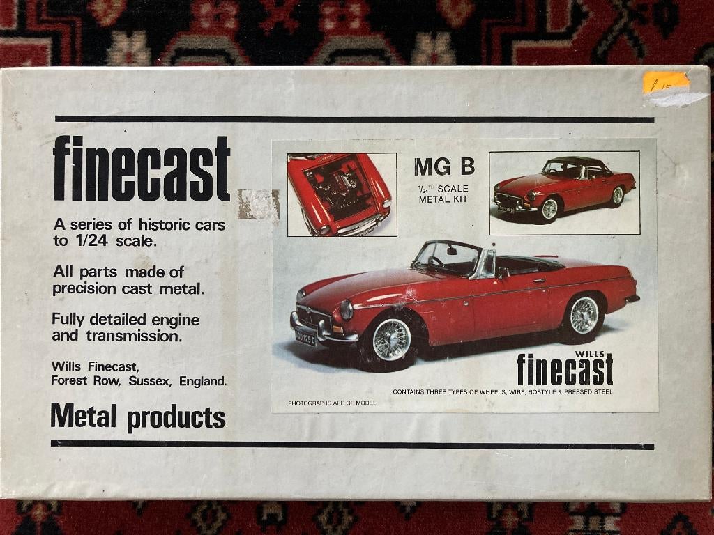 Wills Finecast MG B Chrome bumper, Overige merken, 1:50 of kleiner, Auto, Nieuw