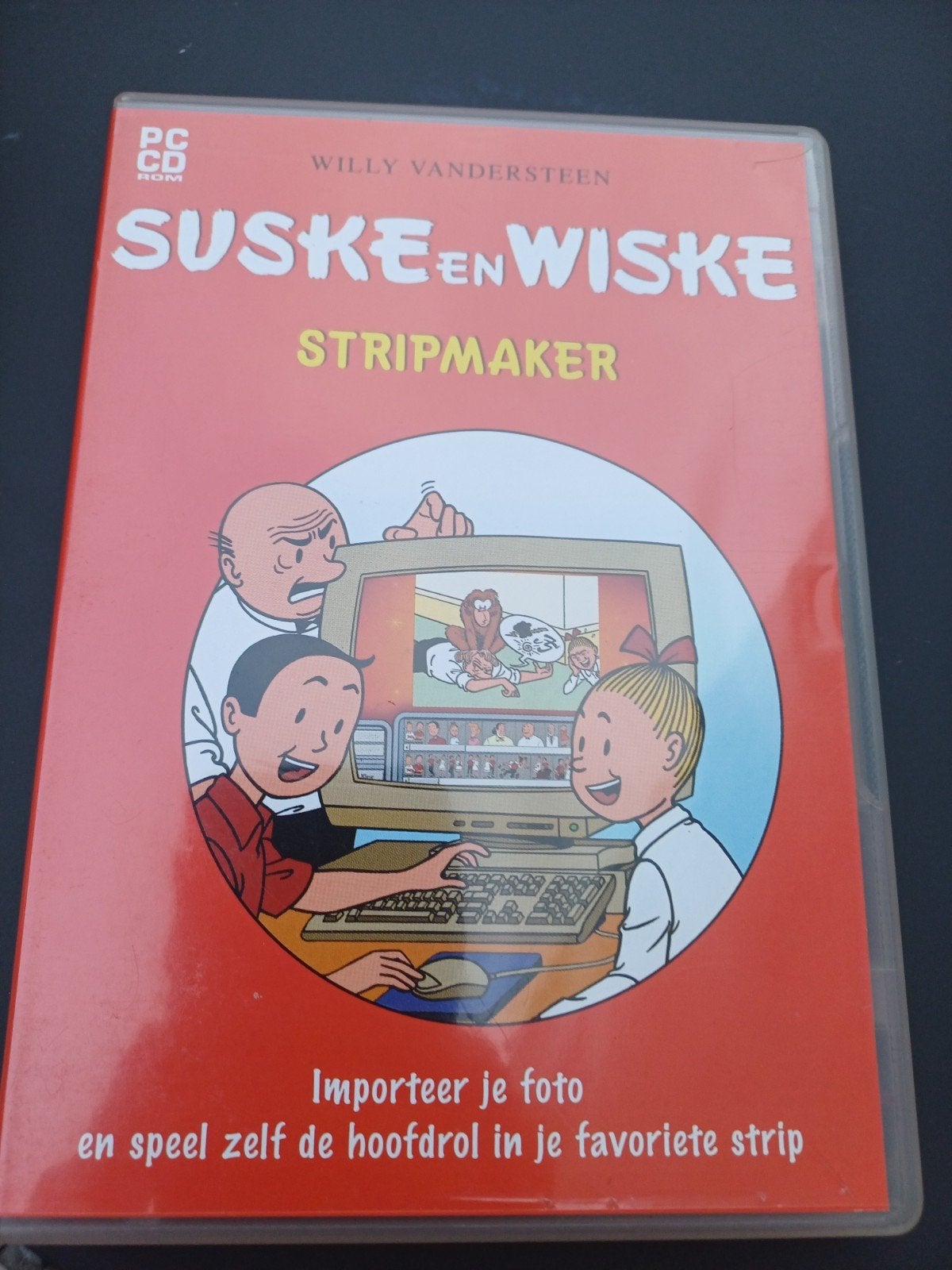 Suske en Wiske StripMaker PC CD-ROM, Spelcomputers en Games, Puzzel en Educatief, Gebruikt, 1 speler, Ophalen of Verzenden