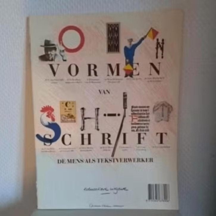 VORMEN VAN SCHRIFT / De mens als tekstverwerker, Ophalen of Verzenden, Zo goed als nieuw