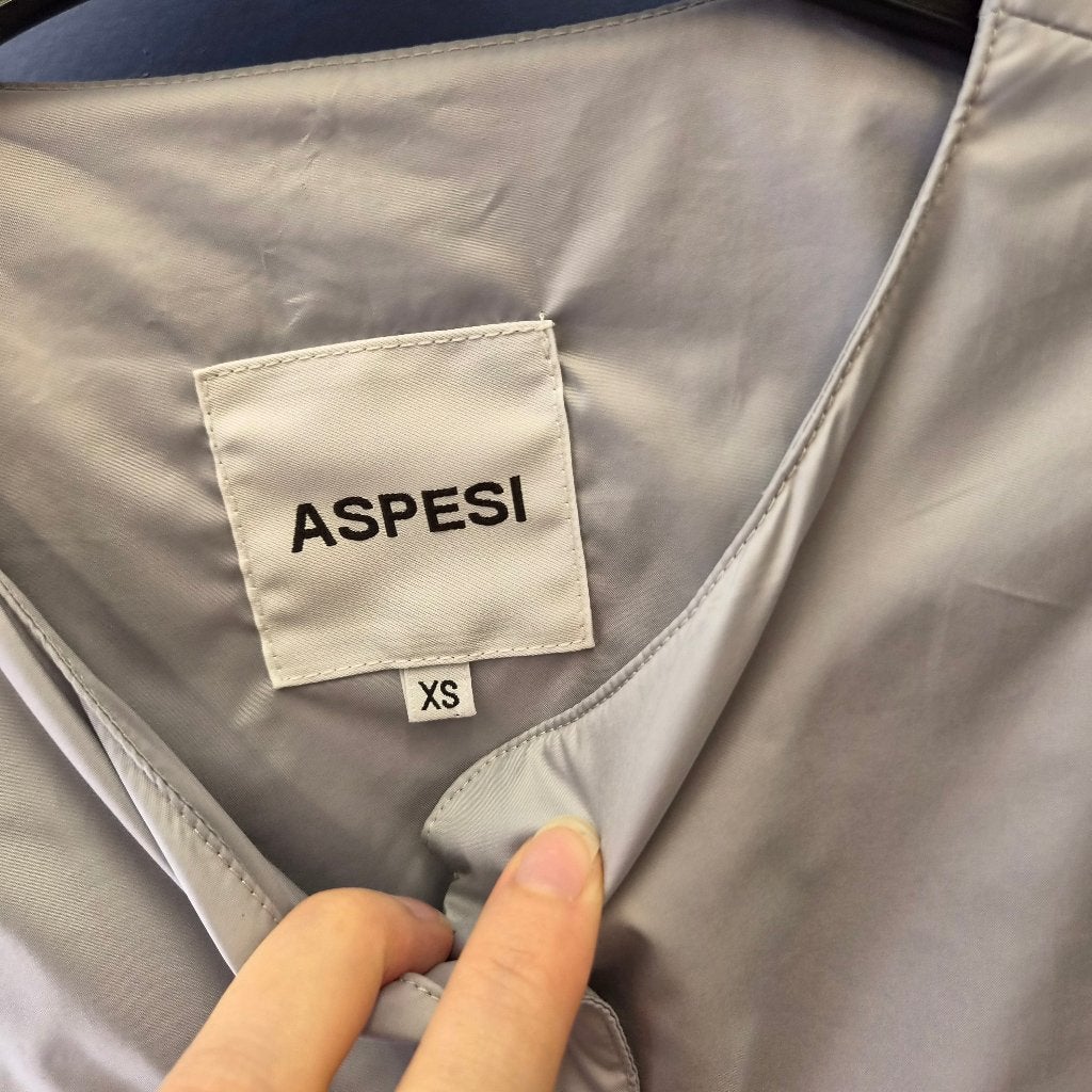 Aspesi dames jack XS grijs Thermore – Made in Italy nr 51968, Via L. Ariosto, 10, 20090 Segrate MI, Italië, Aspesi, Info@aspesi.com