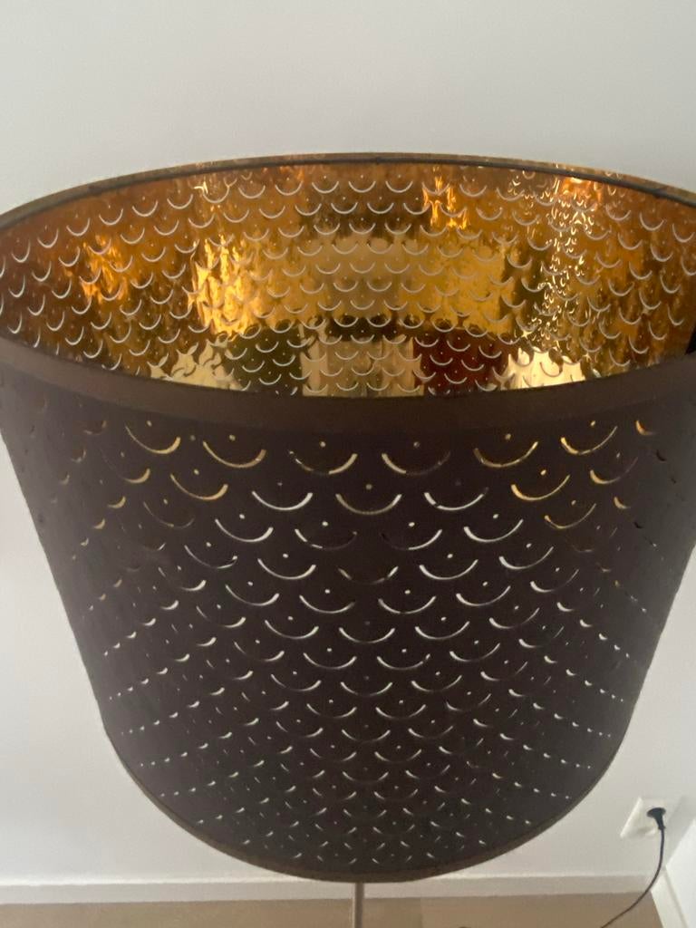 Vloerlamp met kap, twee stuks (prijs per stuk), Ophalen, Gebruikt, Metaal, 150 tot 200 cm