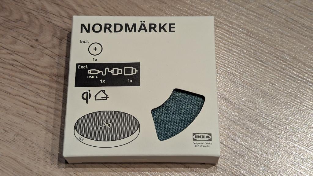 IKEA Nordmarke draadloze oplader nieuw, Ophalen of Verzenden, Nieuw