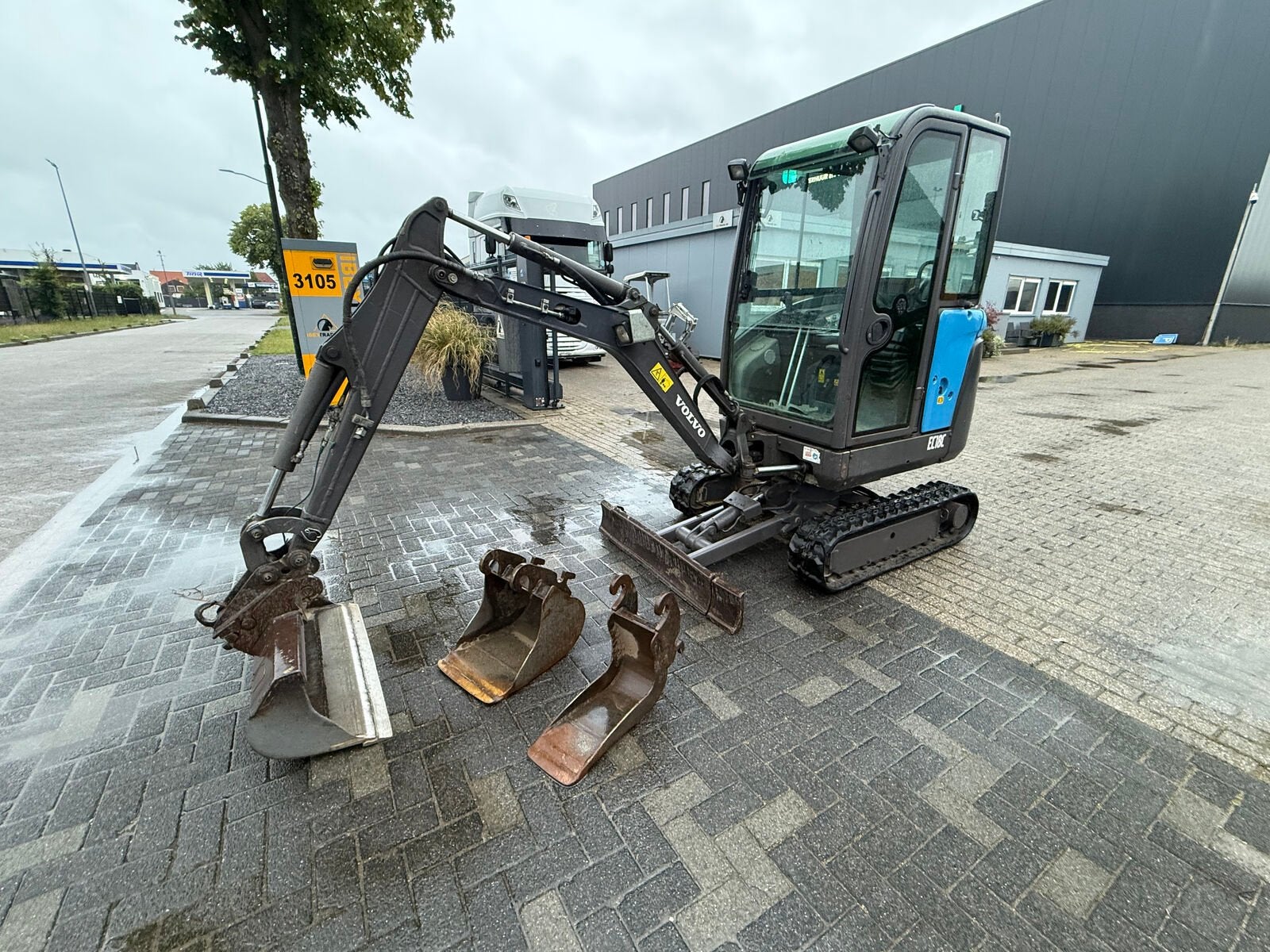 Volvo EC 18 mini excavator, Graafmachine