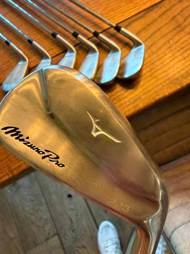 Mizuno pro 225 4 t/m P stiff shaft, Ophalen of Verzenden, Gebruikt, Set, Mizuno