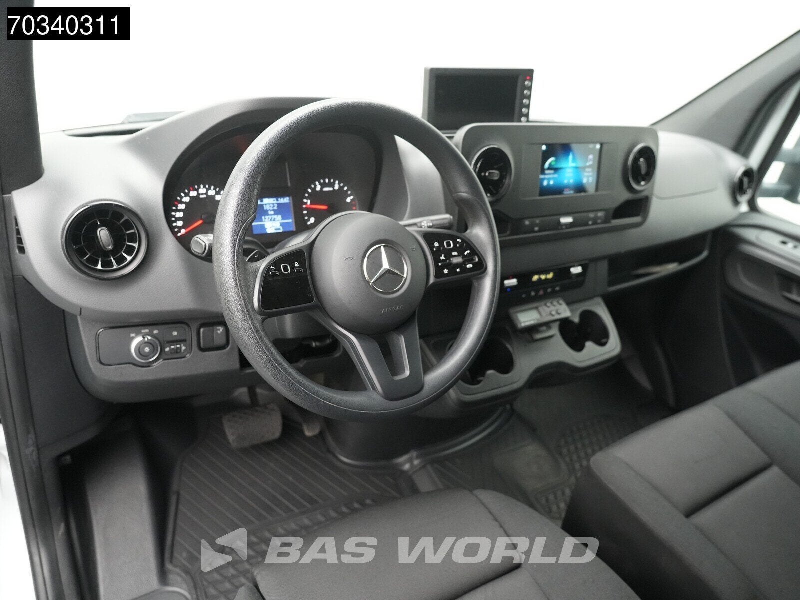 Mercedes Sprinter 317 CDI Automaat Koel/Vrieswagen Laadklep, Auto's, Automaat, Stof, Gebruikt, Euro 6