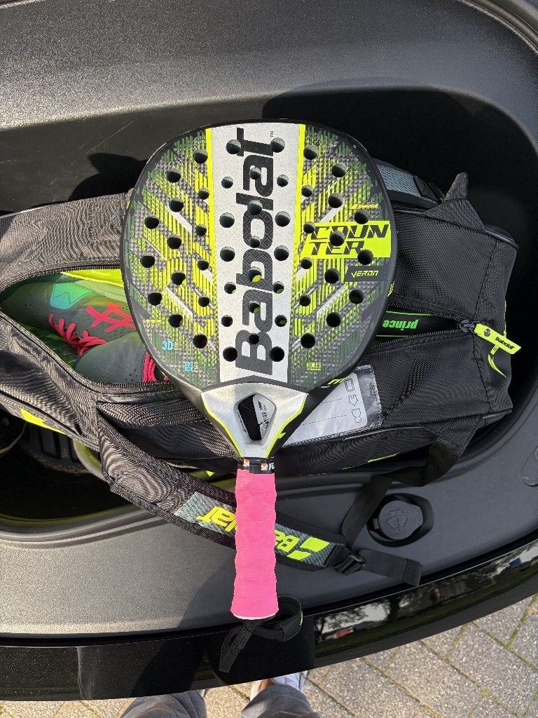 Babolat Counter Veron Padelracket (evt. met tas), Ophalen of Verzenden, Gebruikt, Padelracket
