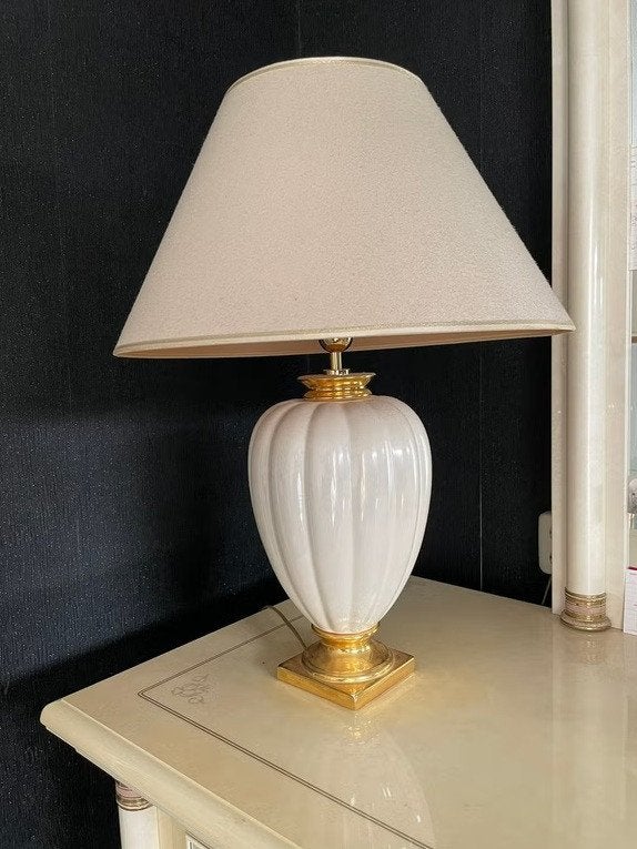 Beige lamp, Beige, Ophalen, Zo goed als nieuw