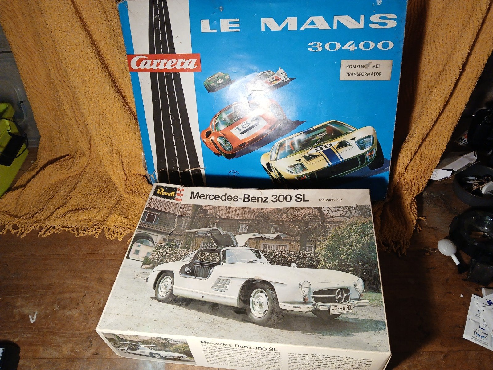 Carrera Le Mans 30400 Racebaan & Revell Mercedes-Benz 300 SL, Kinderen en Baby's, Speelgoed | Racebanen, Ophalen, Carrera, Elektrisch