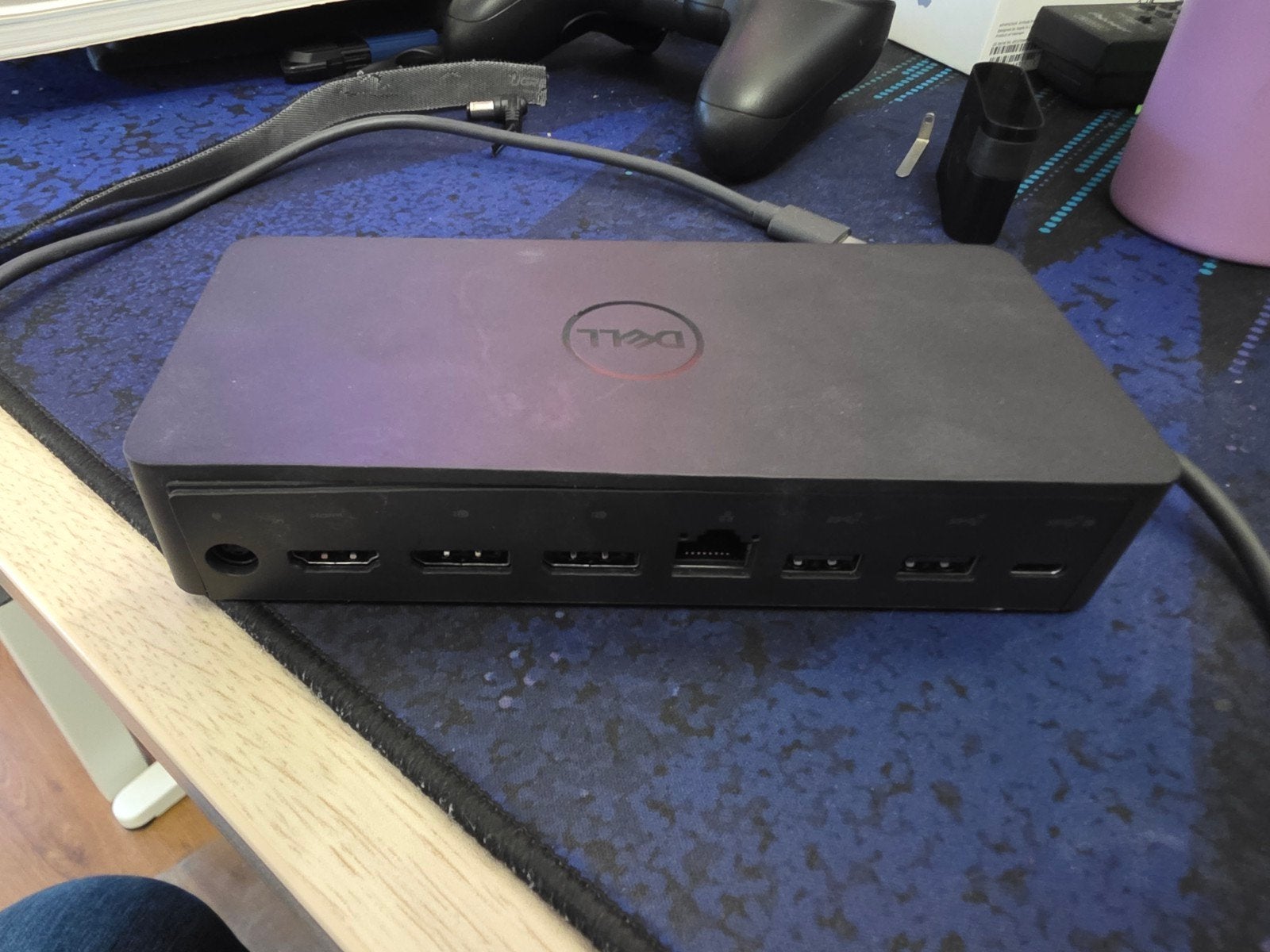 Dell UD22 Docking Station met Adapter, Ophalen, Dell, Docking station, Gebruikt