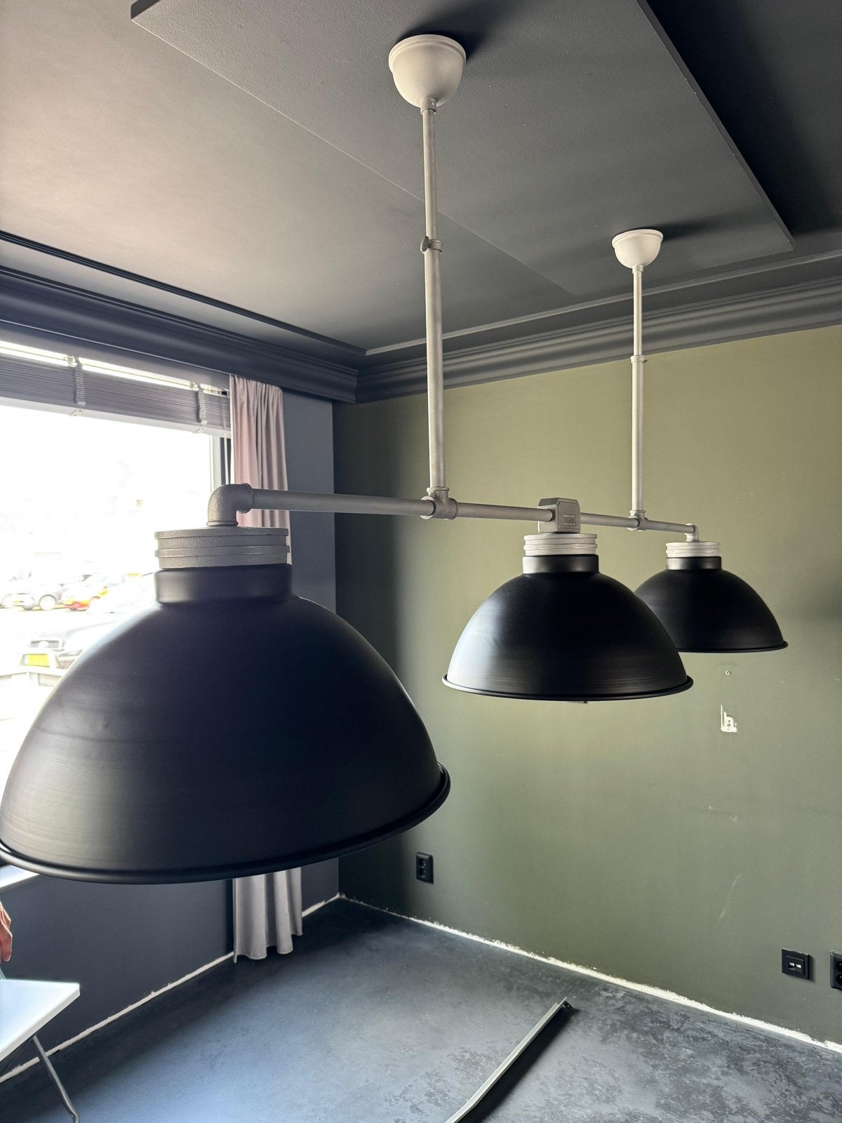 Frezoli hanglamp – 3‑lichts – industrieel/landelijk, Ophalen, Zo goed als nieuw