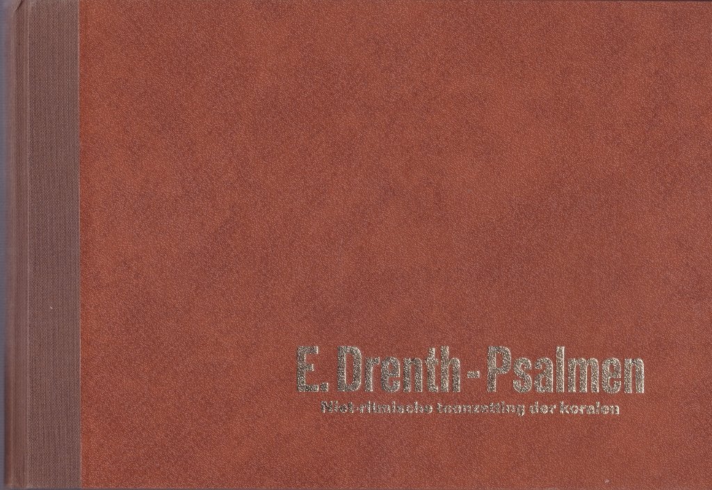 E.DRENTH - PSALMEN, LOF- EN BEDEZANGEN, Muziek en Instrumenten, Gebruikt, Ophalen of Verzenden, Artiest of Componist, Piano