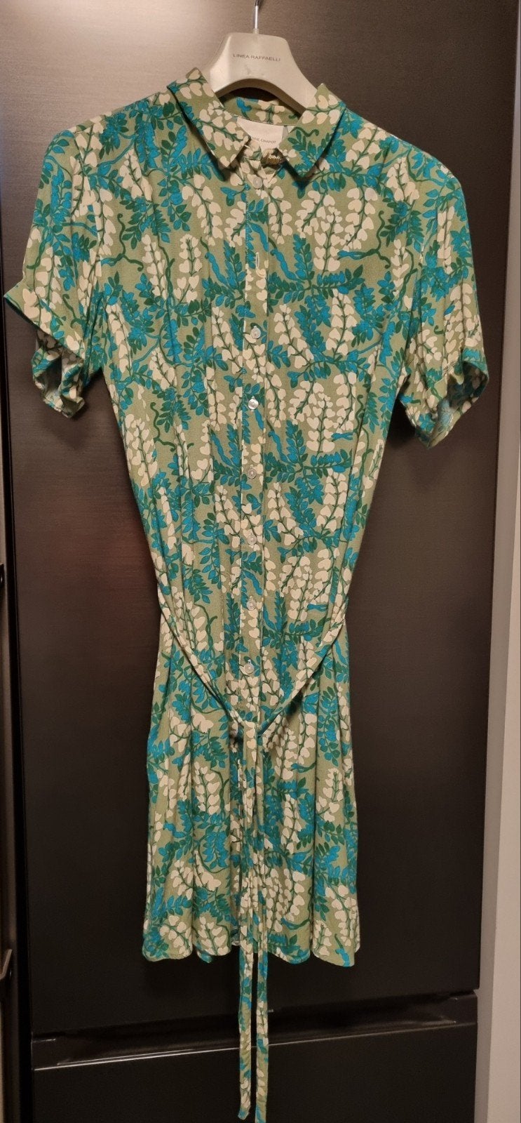 Fabienne Chapot jurk met bloemenprint, maat 38, Maat 38/40 (M), Ophalen of Verzenden, Zo goed als nieuw, Groen