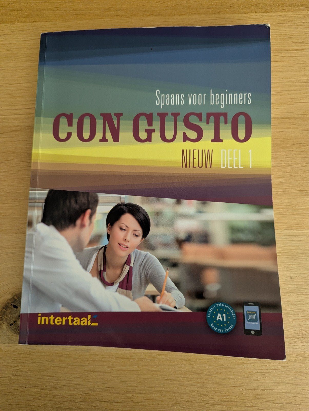 Con Gusto Spaans voor beginners A1 tekstboek + werkboek, Ophalen of Verzenden, Zo goed als nieuw, Ribas, Nederlands