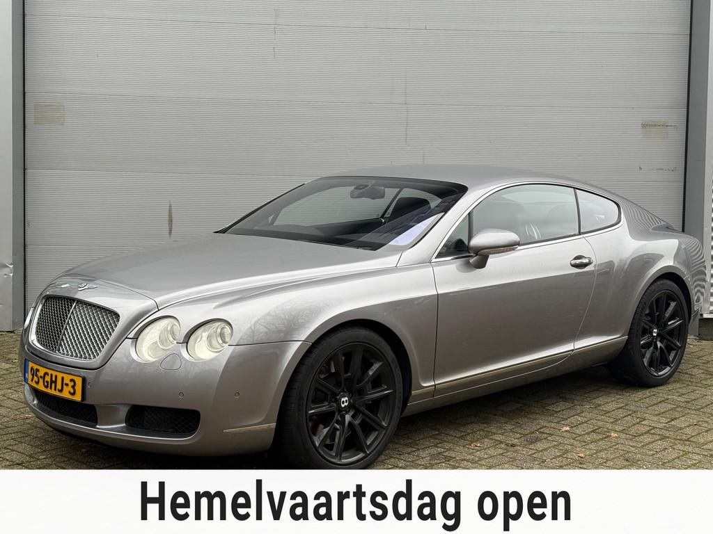 Bentley Continental GT 6.0 W12 Mulliner l Volledig Onderhoud, Gebruikt, Zwart, 12 cilinders, Leder