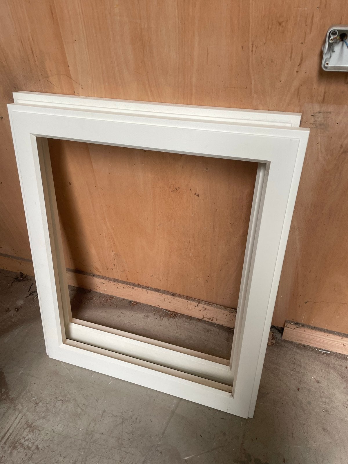 3 Nieuwe Ramen 805x930mm, 56mm dik met sponning, Ophalen
