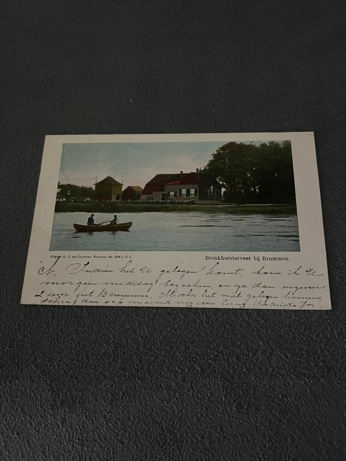 Bronkhorsterveer bij Brummen, Ophalen of Verzenden, Voor 1920, Gelderland