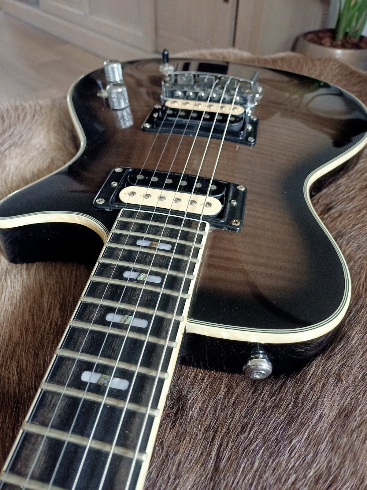 hagstrom ultra swede met upgrade. ook ruil., Muziek en Instrumenten, Ophalen, Gebruikt, Solid body, Overige merken