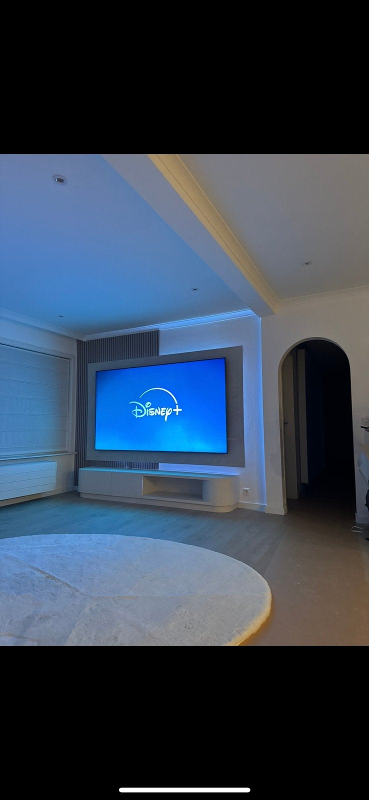 Cinewall/Tv wand op maat, Ophalen of Verzenden, Nieuw