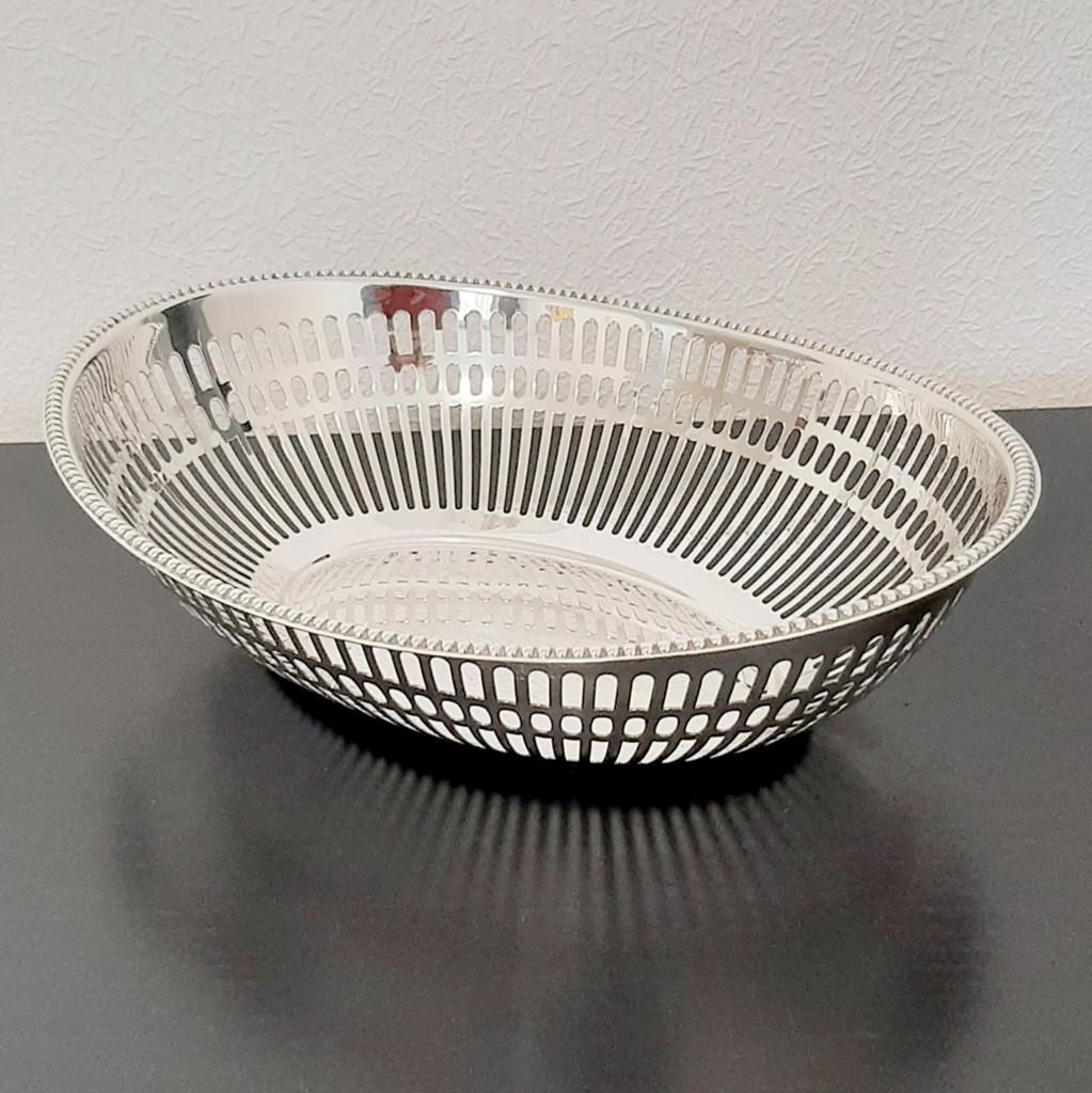 Verzilverde  Broodmand/Fruitschaal - Kempen&Begeer, Antiek en Kunst, Ophalen of Verzenden