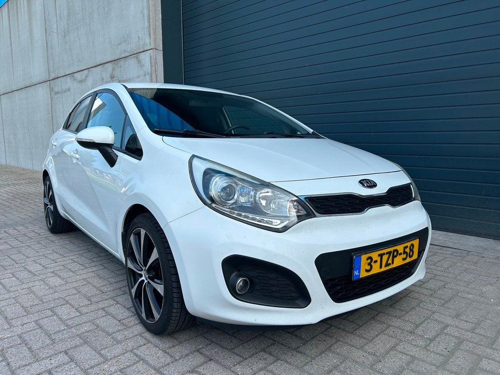 Kia Rio 1.2i CVVT Plus Pack AIRCO 5DRS NAP LED, Euro 5, 4 cilinders, Elektrische ramen, Wit