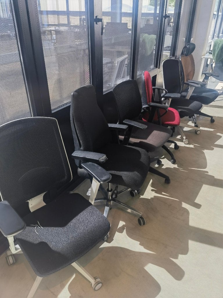 Gebruikte Bureaustoelen - Diverse Modellen (6 stuks), Ophalen, Gebruikt, Overige kleuren, Bureaustoel
