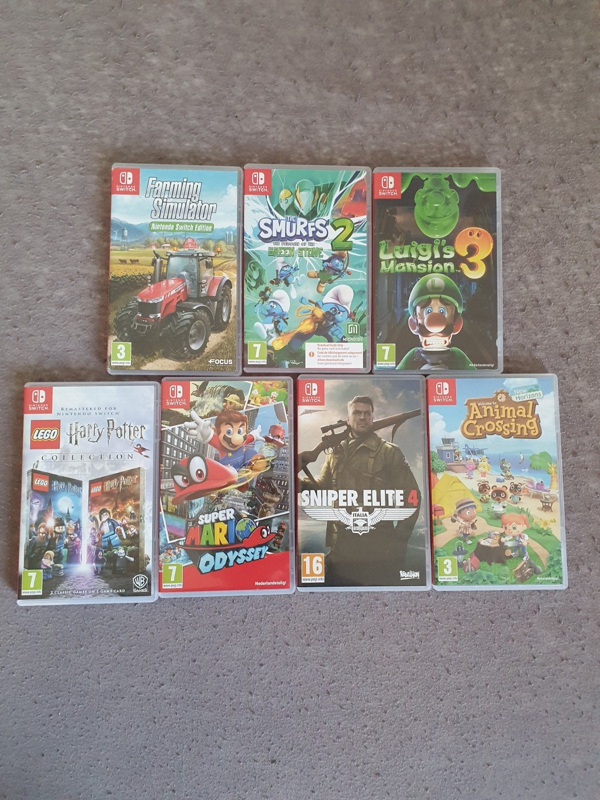 Nintendo Switch Games - Diverse Collectie, Spelcomputers en Games, Overige genres, 1 speler, Ophalen of Verzenden, Zo goed als nieuw