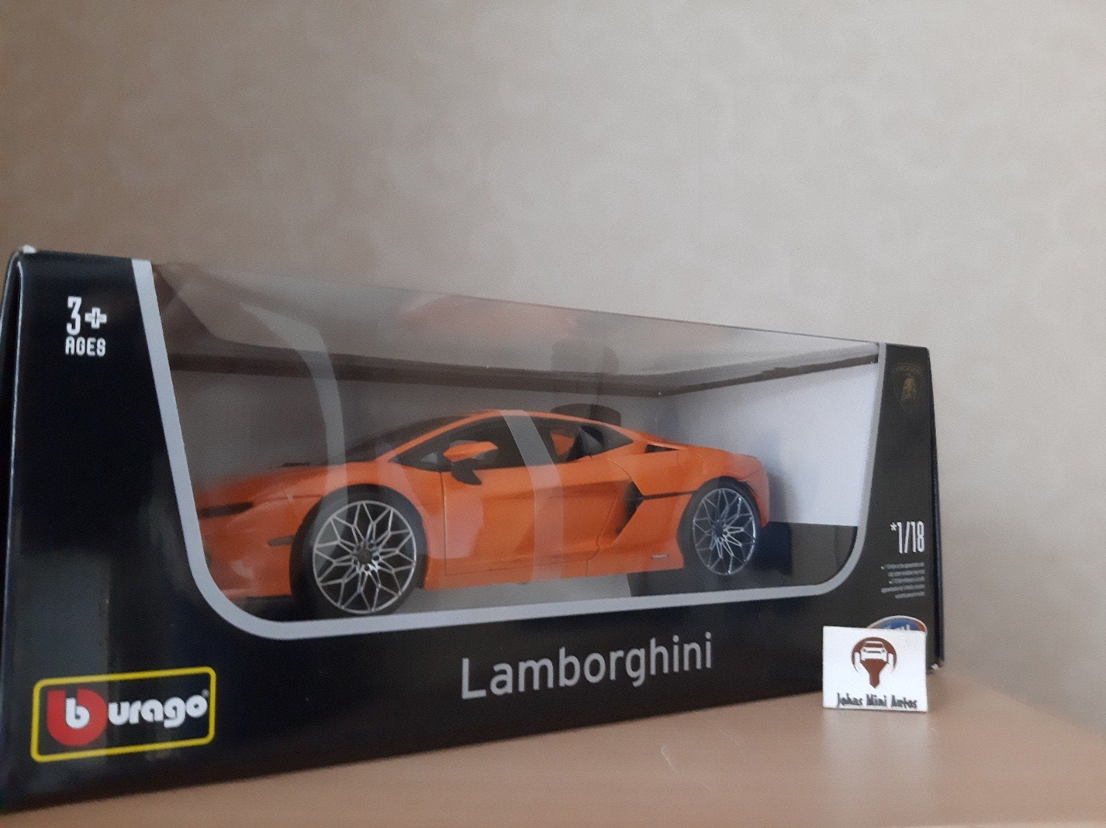 Lamborghini Temerario 2025 Mat Orange Metallic Bburago 1:18, Auto, Nieuw, Ophalen of Verzenden, Bburago