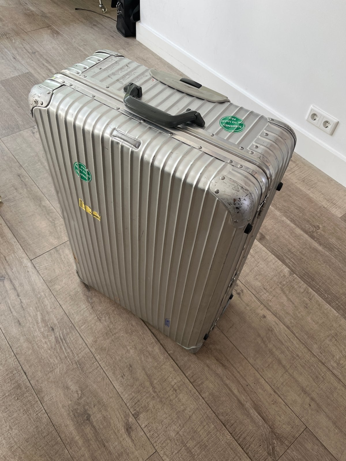 Rimowa Koffer - Gebruikt met Aangepast Handvat en Sleutels, Ophalen, Gebruikt, 45 tot 55 cm, Slot