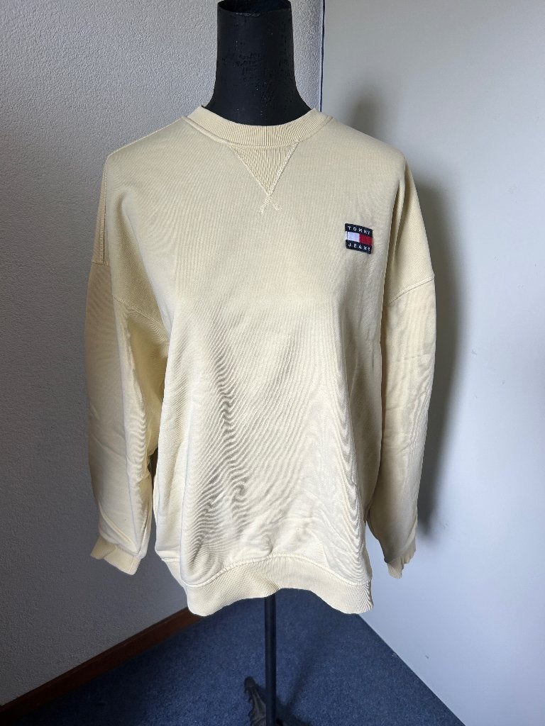 Tommy Hilfiger gele sweater mt M z.g.a.n., Kleding | Heren, Truien en Vesten, Maat 48/50 (M), Geel, Ophalen of Verzenden, Zo goed als nieuw