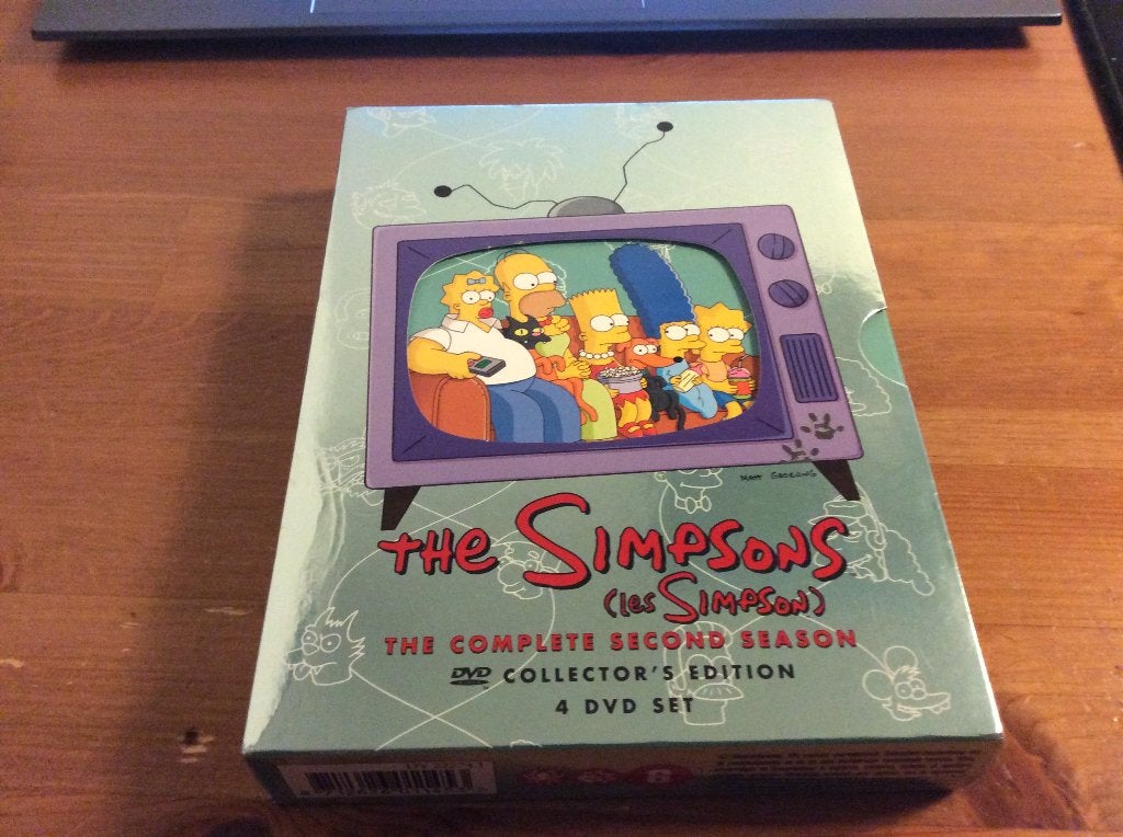 The Simpsons het volledige tweede seizoen collector edition, Ophalen of Verzenden, Komedie, Inclusief boekje, Seizoen 2