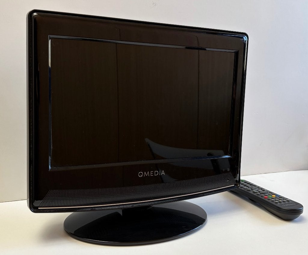 Mini TV 34 cm Qmedia, Overige merken, Verzenden, 50 Hz, LCD