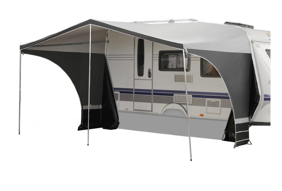 NIEUW! Obelink Panorama Grey 240 luifel + voorwand maat 12, Ophalen, Nieuw