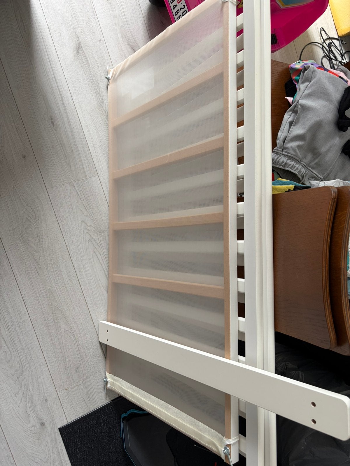 Ikea Sundvik + Aerosleep matras en topper + Silvana kussen, Ophalen, Zo goed als nieuw, Minder dan 140 cm, Matras