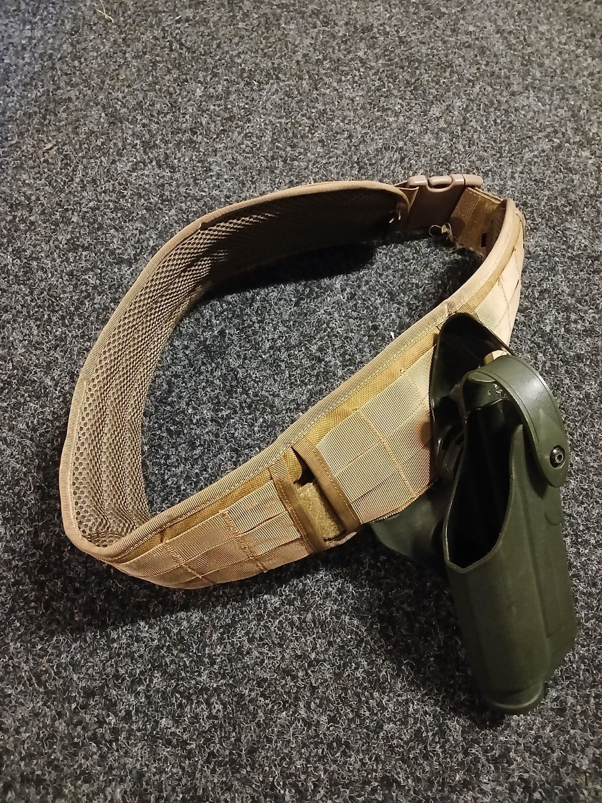 Tactische riem met Glock 17 holster voor airsoft, Ophalen of Verzenden