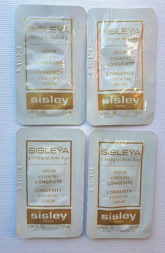 Sisley 4 nieuwe samples Sisleya L`Integral Longevity serum, Verzenden, Nieuw, Gehele gezicht, Verzorging