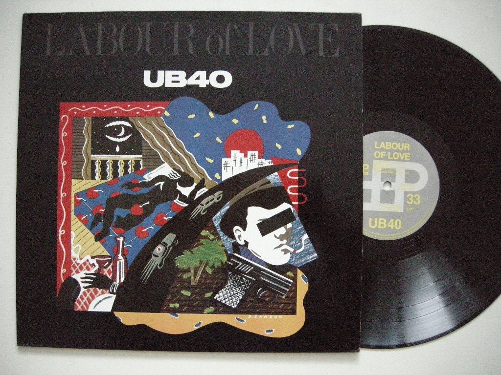 UB40 Labour Of Love - LP vinyl zgan, Ophalen, LP, Overige genres, Zo goed als nieuw