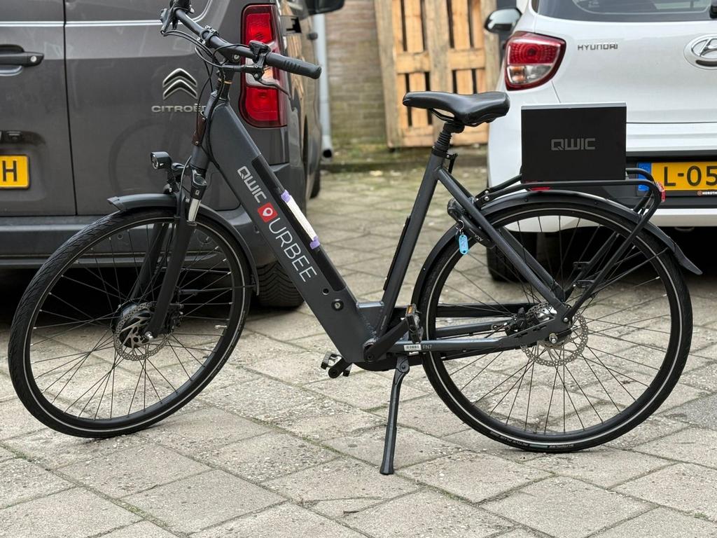 QWIC Urban E-bike - Perfect voor stadsritten, Fietsen en Brommers, Elektrische fietsen, Gebruikt, Qwic, 51 tot 55 cm, 50 km per accu of meer