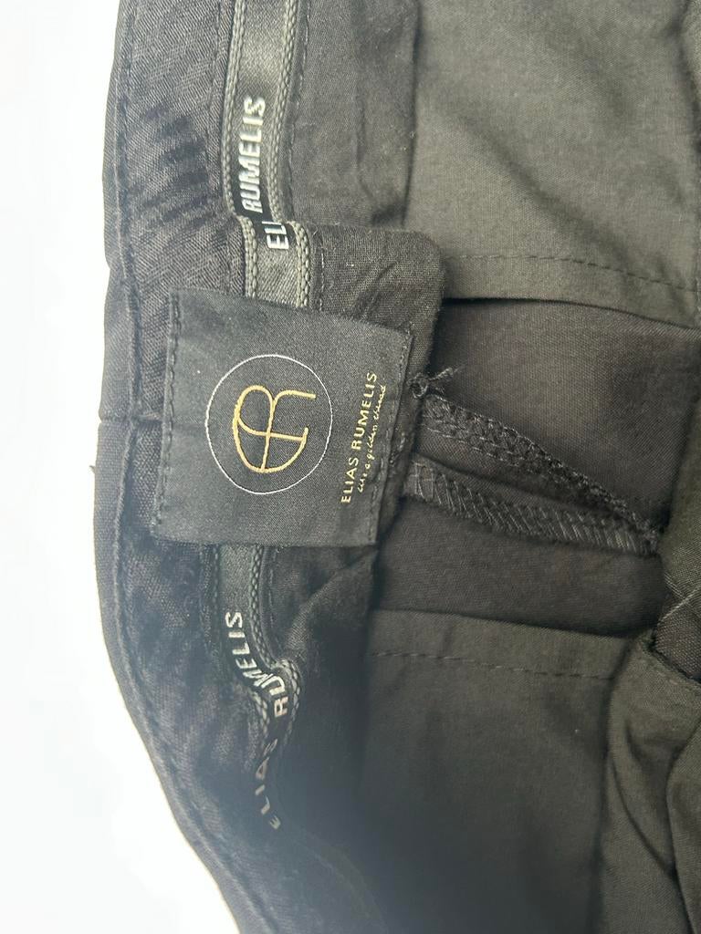 Elias Rumelis Zwarte Loose Fit Broek Maat S, Zwart, Ophalen of Verzenden, Zo goed als nieuw, Driekwart