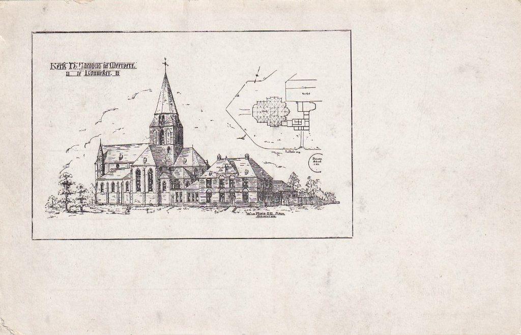 Lonneker, Enschede., Verzamelen, Verzenden, Voor 1920, Ongelopen, Overijssel