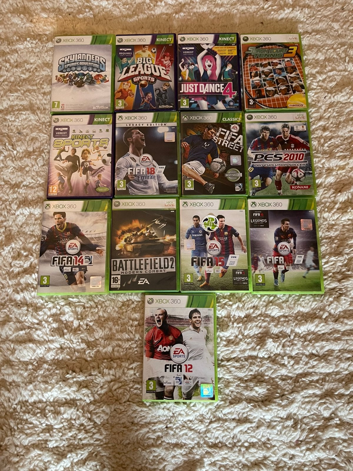 13 Xbox 360 spelletjes, Spelcomputers en Games, 1 speler, Ophalen of Verzenden, Zo goed als nieuw