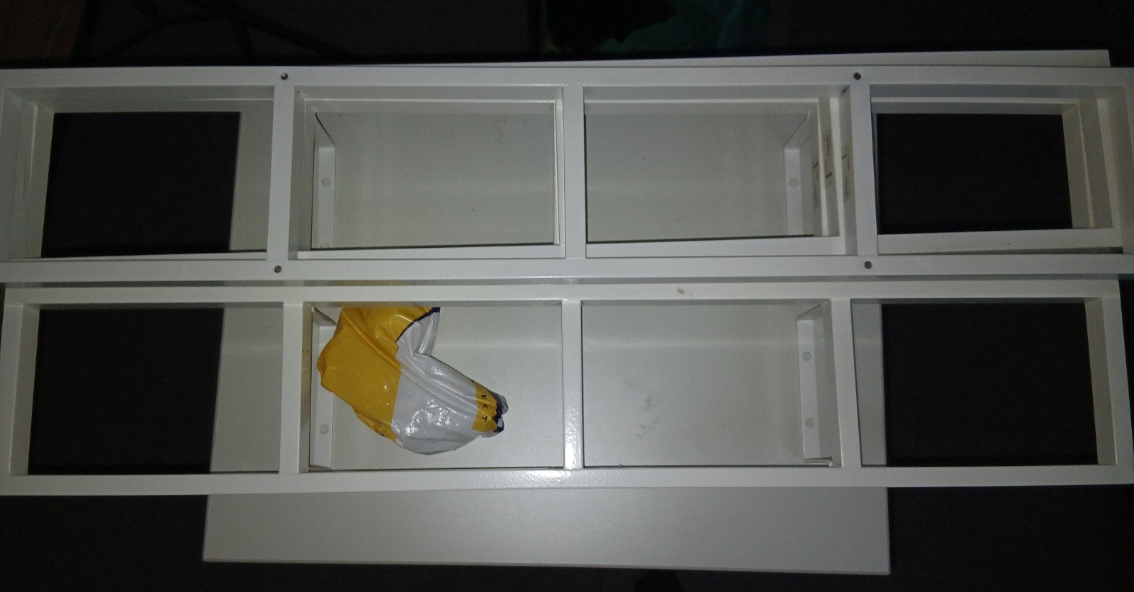 IKEA Lerberg CD/DVD-rek - Wit (10 stuks) zwart (2 stuks), Huis en Inrichting, Kasten | Overige, Ophalen of Verzenden, Gebruikt