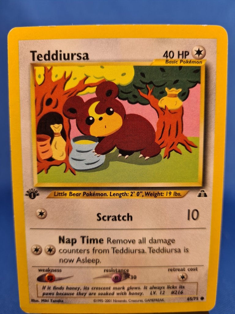 Teddiursa 65/75 - Neo Discovery (1st edition), Verzenden, Gebruikt